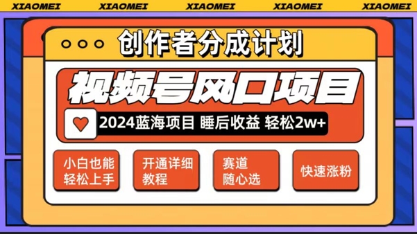 (146)【老人言赛道领域】视频号最新爆火赛道，0粉新号条条过原创热门，小白轻松易上手-创业网宝藏库