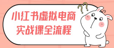 （97.赚钱项目）小红书虚拟电商实战课全流程-创业网宝藏库
