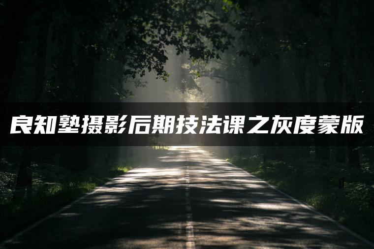 （160.学习提升）时光机《灰度蒙版：风光摄影后期必备神技》-创业网宝藏库