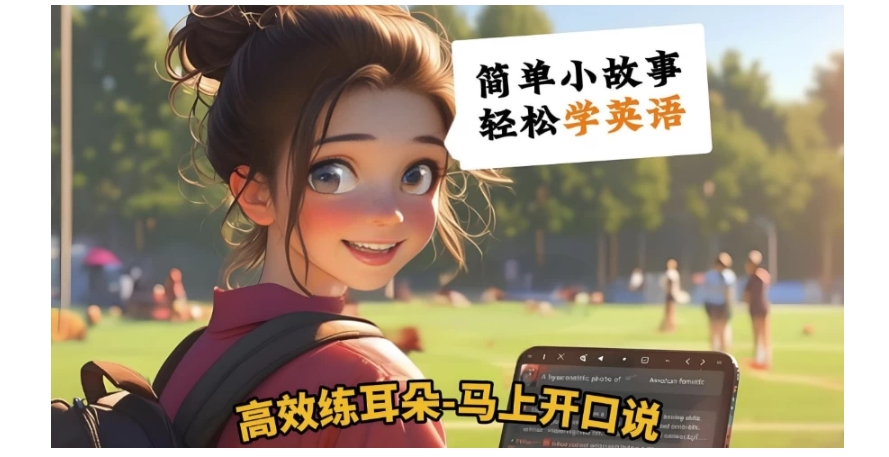 （562.学习提升）英语小短文学习资料包 (视频+音频+文本)-创业网宝藏库