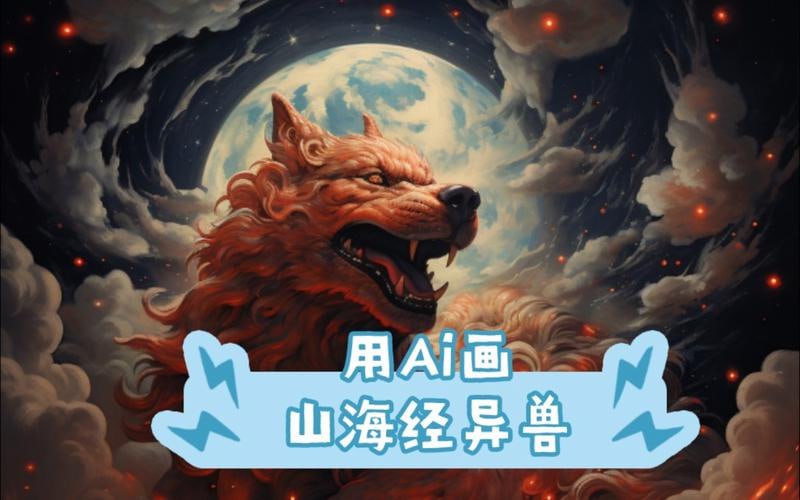 （1174.网创教程）AI制作山海经异兽变身视频，涨粉超快，流量大，附全套教程-创业网宝藏库